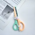 Cute cartoon kids safety scissors for crafts, school journaling, and DIY paper cutting. - Cute Cat