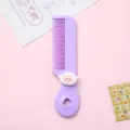 Joli peigne à cheveux miniature mouton violet pour enfants, outil de coiffure mignon bonbon - Peigne Mouton