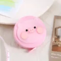 Rosa süßes Schweinchen Mini Maßband ausziehbar für tragbare Körper Taille Messung im Alltag. - Großes Schweinchen