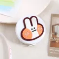 Mini retractable tape measure with cute rabbit design, portable soft ruler for body waist. - Large Rabbit
