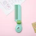 Peigne mini enfant couleur bonbon dessin animé mignon grenouille portable pour fille - Peigne petite grenouille