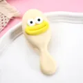 Süße Cartoon Luftkissen Haarbürste mit großem Mund tragbarer Massagedamm für das tägliche Styling. - Big-Mouth-Griffmodell - Gelb