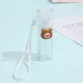 Portable cute cartoon spray bottle mini transparent sub-bottling for travel cosmetics perfume. - Brown Bear
