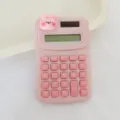Süßer rosa Mini-Rechner mit Hasen-Design, tragbarer kleiner Taschenrechner für Büro und Schule. - Rosa Kleines Kaninchen (Matt) / Rosa