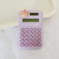 Cute cartoon mini calculator portable desktop electronic calculator for students study use - Apple Bear (Glossy)