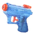 Transparent blue plastic mini water gun toy for summer outdoor water play beach fun kids - Blue