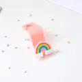 Schattige auto haak regenboog stoelrug hanger multifunctionele organizer - Wolkenregenboog