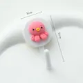 Mignon crochet mural pieuvre dessin animé support autocollant pour déco maison 3x5cm - Motif Poulpe