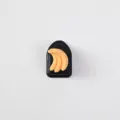 Simpatico gancio adesivo per auto a forma di banana supporto per interni portaoggetti - Banana a 3 bucce
