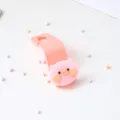 Schattige roze cartoon varken autostoel rugleuning haak, plastic multifunctionele haak. - Varken