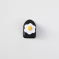 Simpatico gancio adesivo per auto a uovo fritto, mini gancio creativo per decorare interni auto. - Fiore piccolo