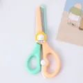 Cute cartoon children safety scissors for DIY craft, school stationery and paper cutting. - Little Lion