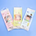 Schüler Schreibwaren Lineal Set 4-teilig multifunktional Kunststoff 20cm transparent farbig - Süße Ente