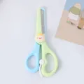 Cute cartoon children safety scissors for DIY craft and manual paper cutting student stationery tool - Cat with Hat