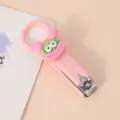 Süßer Cartoon-Puppen-Klapp-Nagelknipser für Mädchen, praktisches Maniküre-Trimmwerkzeug. - Großmaul-Hässliche Puppe