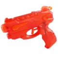 Transparent orange children toy water gun, summer beach outdoor interactive squirting toy - Red