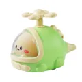 Juguete de helicóptero de animales de dibujos animados lindo para niños divertidos. - Verde