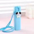 Tragbare Mini-Hängesprühflasche Reise-Unterflasche mit süßem Cartoon-Hund-Dekor. - Schlüsselband-Stil - Hündchen / 10ML