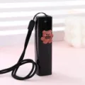 Mini flacone spray portatile con ciondolo orsetto carino e laccetto per i viaggi. - Stile Cordino - Orsetto / 10ML