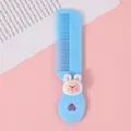 Joli mini peigne à cheveux dessin animé brosse portable en plastique pour filles enfants. - Lapin