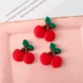 Χαριτωμένα διακοσμητικά κεράσια ρητίνης cabochons για θήκη κινητού και αξεσουάρ μαλλιών - Κεράσι