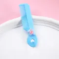 Joli peigne à cheveux miniature de dessin animé pour filles, brosse portable pour enfants. - Étoile Bleue
