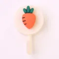 Cute cartoon carrot wall hook seamless sticky key holder for home room decor use - Resin Style - Carrot