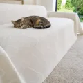 Nordic style 3-layer gauze sofa blanket breathable skin-friendly throw cover for daily use - 115*70cm (Baby Blanket) / Beige