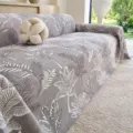 Nordic style sofa cover blanket breathable all-season woven couch throw protector soft - 115*70 (Baby Blanket) / Light Mocha