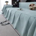 Noorse chenille bankhoes waterdichte siliconen deeltjes bankhanddoek voor de woonkamer - 180x130cm / Groen