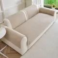 Housse de canapé en chenille beige, protège-meuble antidérapant moderne et épuré. - Type de Coussin (Yunxi Tapis de Canapé) / 70*70 / Khaki