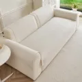 Housse de canapé en chenille minimaliste beige, coussin de protection antidérapant résistant. - Type de Coussin (Yunxi Tapis de Canapé) / 70x70cm / Beige