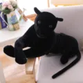 Peluche panthere noire simulation animal en peluche poupee cadeau doux pour les enfants deco - Panthers / 110cm