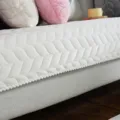 Thick plush sofa cushion cover modern winter anti-slip couch seat towel for living room - 70*90 / Warm Winter Forest-Off-White