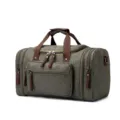 Borsa da viaggio in tela verde grande capacità borsa a tracolla per viaggi all aperto - Verde militare