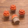 Pendentifs cup-cakes en résine DIY jolis gâteaux pour collier sac accessoires variante - Style 1 / 1 Pièce/Paquet (18x26mm)