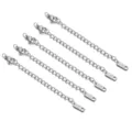 Stainless Steel Extender Chains with Lobster Clasps Bracelet Necklace DIY Jewelry Parts - Design No.3 / Gold