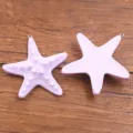 Bellissimo ciondolo charm stella marina in resina viola DIY stile oceano accessori 57x60mm - Stile Grande (26K14) / Viola
