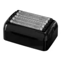 Replacement 5-blade electric shaver head with black base and silver foil for close shaving. - 5-Blade Shaver (USB Rechargeable) / Black 5 Shaver Heads (4+1 Model)