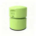 Portable mini desktop vacuum cleaner rechargeable wireless crumb cleaner for office and home use. - Green
