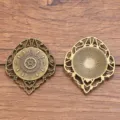 Antikbronze DIY Legierung Schmuck Zubehör Zahnrad Uhr Anhänger Punk Charme Dekoration - Nr. 7 Wecker Stil / 1 Stück (35x43mm) / Antike Bronze