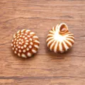 Acrylic simulation conch shell beads DIY bracelet pendant jewelry accessories ocean series - Style 28 Simulation Conch Seashell / 1 Piece (17x19mm)