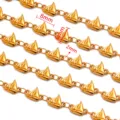 Gouden zeilboot roestvrijstalen ketting DIY halsketting sieraden accessoire variant - Stijl 20 Zeilboot / 50cm / Goud