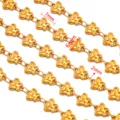 Gouden Roestvrij Stalen Vlinder Ketting DIY Halsketting Sieraad Accessoire Variant - Stijl 21 Vlinder / 50cm / Goud