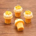 Pendentifs cupcake à la mangue en résine mignons breloques DIY pour collier bracelet - Style 10