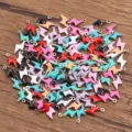 Assorted colorful enamel lightning bolt charms for DIY jewelry making and craft projects. - Flash / 1 Piece/Pack (5x10mm) / Random Mixed Colors