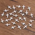 Stainless Steel White Enamel Cross Pendants DIY Jewelry Making Charms Accessories - Cross / 1 Piece (6x10mm) / White