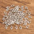Ciondolo lettera G argento ciondoli fai da te metallo antico per creazione gioielli - Lettera G