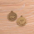 Charmes de constellation de Bélier pendentif en métal bronze antique DIY accessoires. - Bronze Antique - Bélier