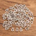 Ciondoli lettera Q in argento antico lega di zinco alfabeto charms per creazione gioielli fai da te. - Lettera Q